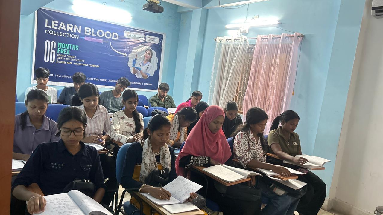 Phlebotomy Technician Training Session
